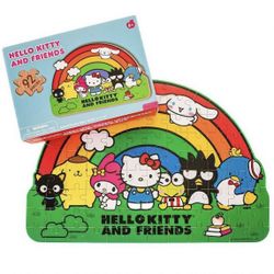 Hello Kitty and Friends Rainbow Wooden Jigsaw Puzzle