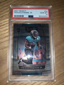 Travis Etienne Rookie Select Card PSA 10