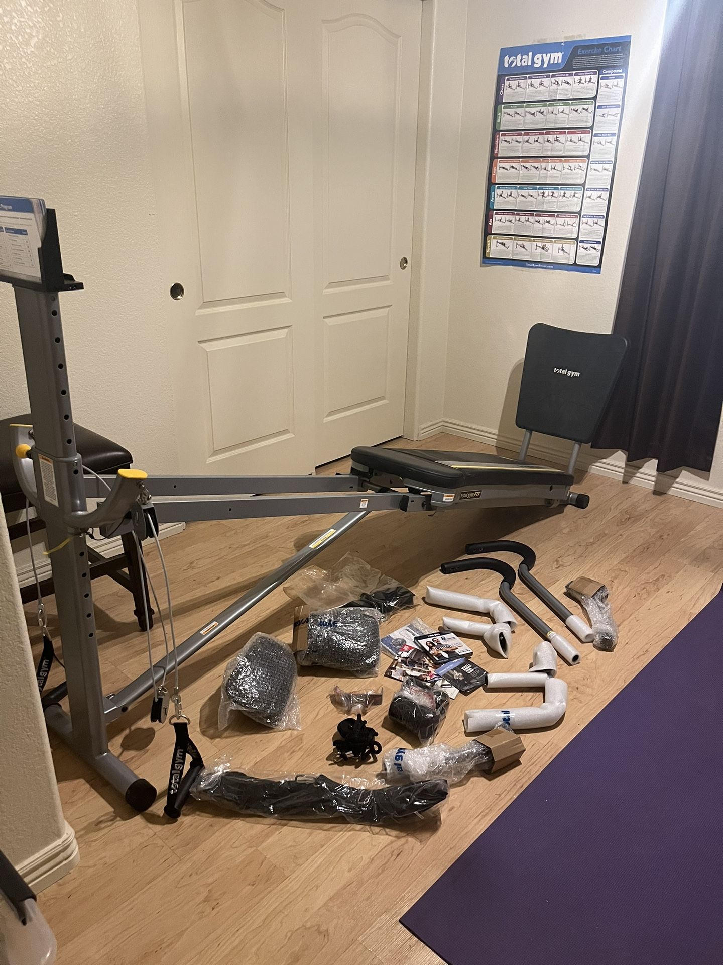 Total Gym FIT Ultimate 15 Levels of Resistance & Pilates Kit