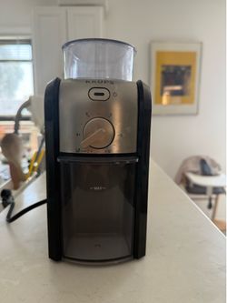 Krups Burr Coffee Grinder GVX212 – Excellent Condition