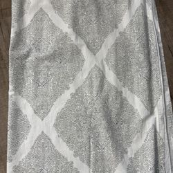 Cloth shower curtain