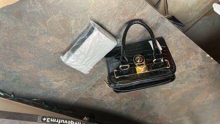 Black Handbag With Wallet
