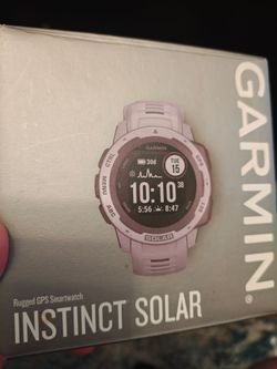 45mm Garmin Instinct Solar Rugged GPS Smartwatch