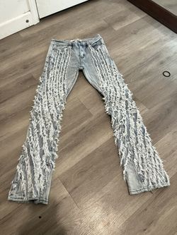 stacked Jeans