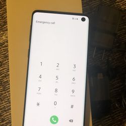 Samsung galaxy s10 128 gb unlocked, sold with store warranty 