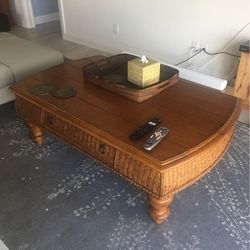 Tommy Bahama TV Console/Buffet and Coffee Table