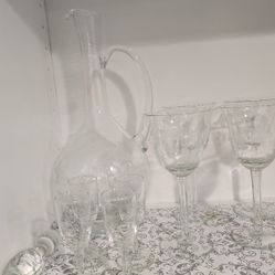 Crystal Wine Set
