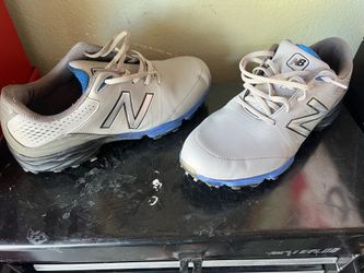 New Balance Gray/Blue Size 12 Golf Shoes
