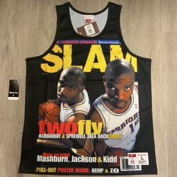 Mens S - L Slam Mitchell & Ness Tim Hardaway/Latrell Sprewell Golden State Jersey