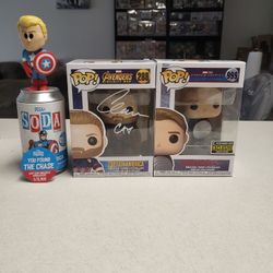 Captain America Autograph Bundle 