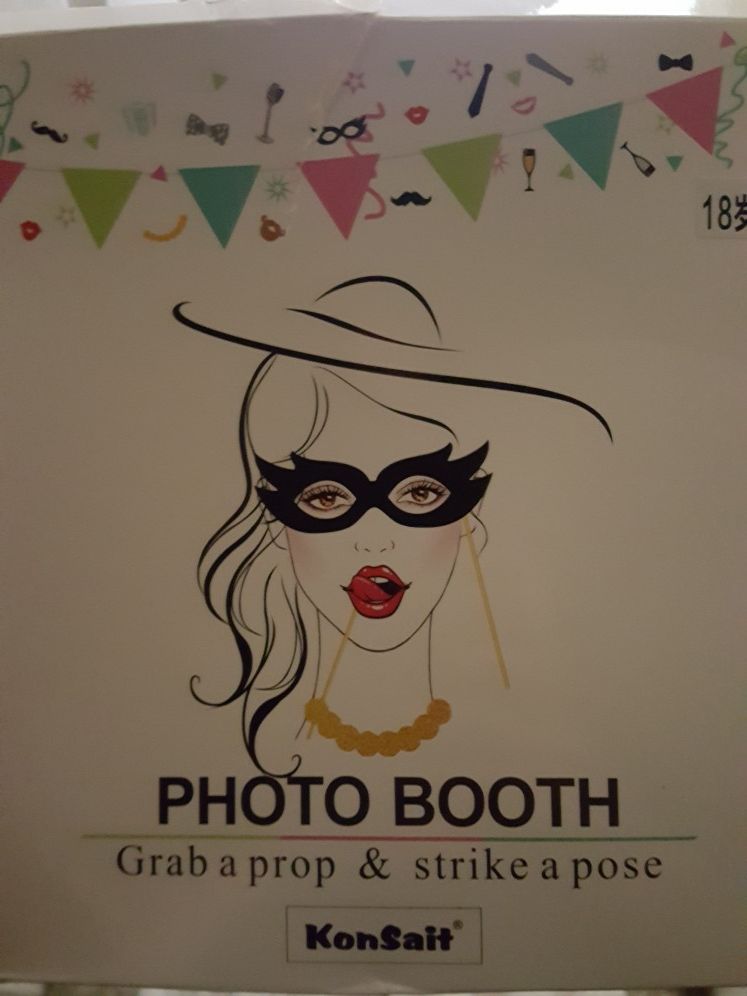 Photo booth props