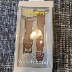 NEW Brown Apple Watch Band 38/40 MM Hey Day 