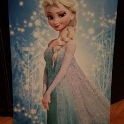 Elsa Frozen Canvas