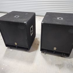 Yamaha Cw118v 18 Inch Subwoofers