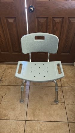 Medical bathroom shower tub, bench chair