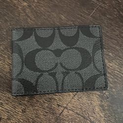 Foldable Coach Wallet 