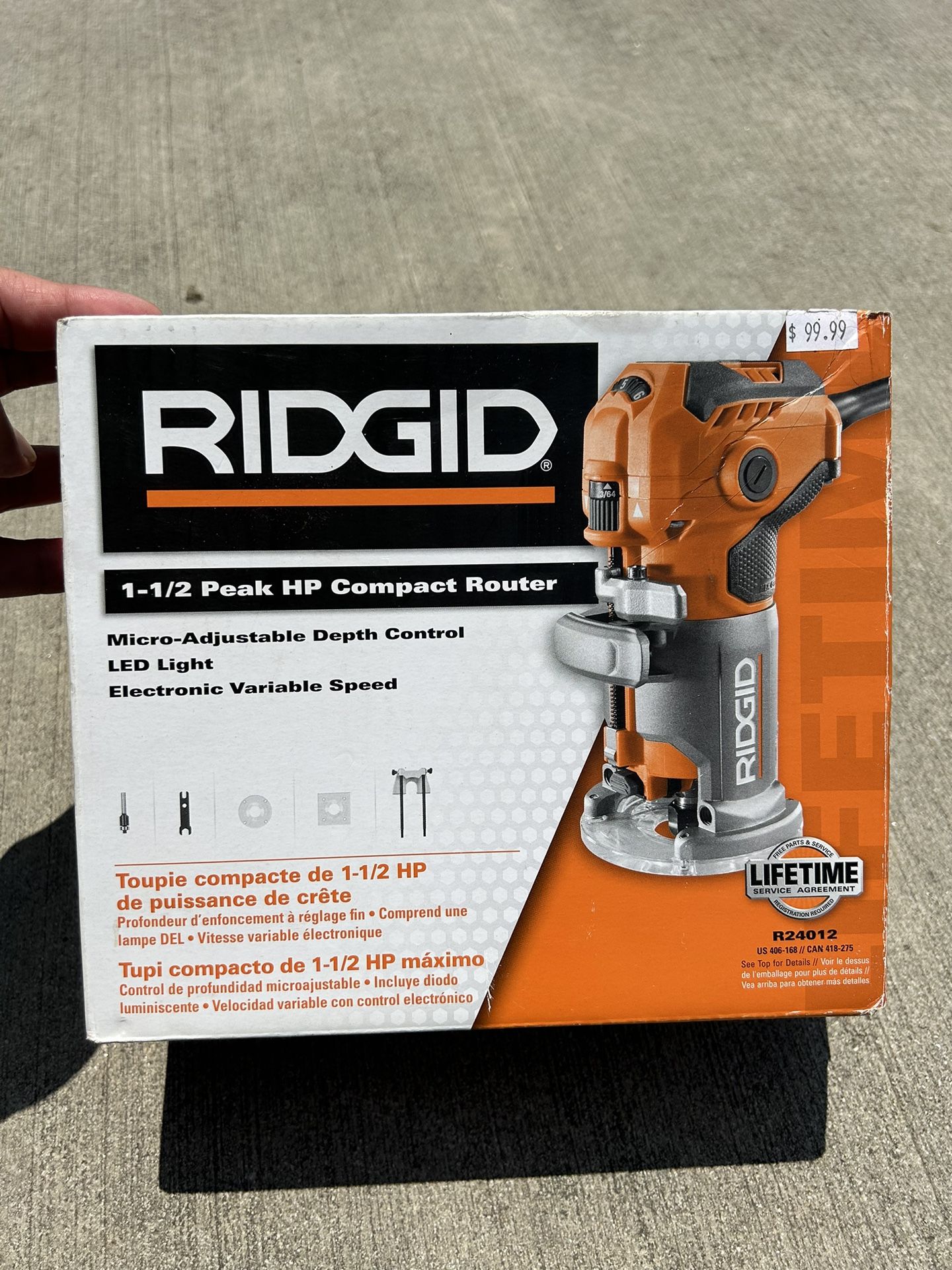 Rigid Corded Router