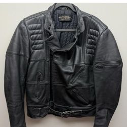 Vintage Harley Davidson x Hein Gericke Leather Motorcyle Jacket size 44 Medium