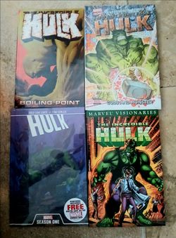 Hulk tpb and hc lot 4