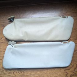 Viintage Mercedes Benz Sun Visor Set