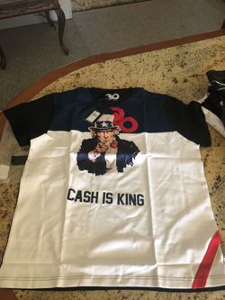 Frost Originals Uncle Sam cash is king shirt