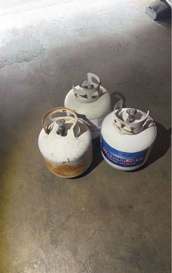 Gas propane Tank Empty