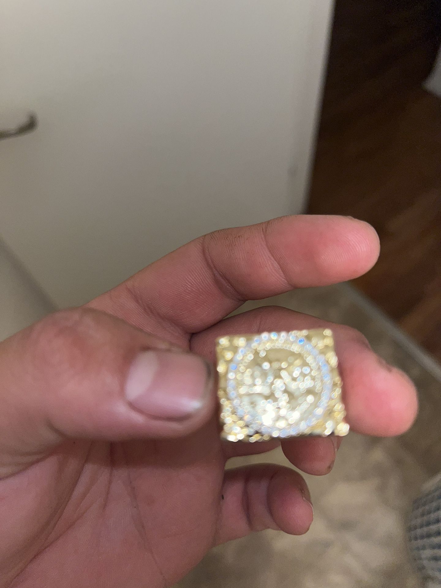 Centenario Gold Plated Ring 