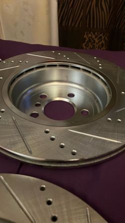 Pair Of Front Rotors 14 Inch