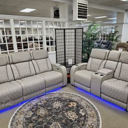 Boyington Gray Power Reclining Sofa And Loveseat
Ashley Furniture$10 Down Payment Financing and Delivery available