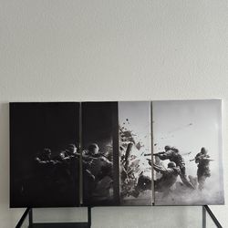 Rainbow six siege canvas wall art