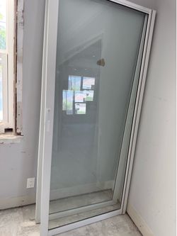 Impact glass doors