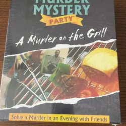 New! Dinner Party Murder Mystery Game: A Murder on the Grill  