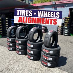 215-55-17 All Season Tires 375$ Installed Get Free Alignment