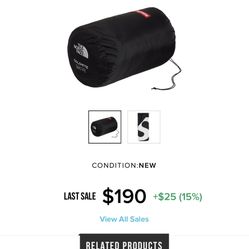 Supreme Northface Sleeping Bag