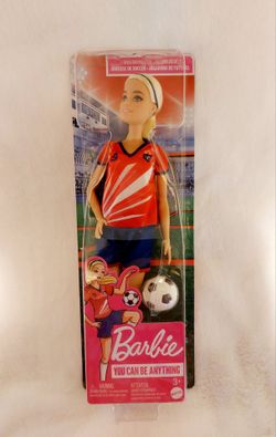 Barbie You Can Be Anything: BARBIE SOCCER PLAYER