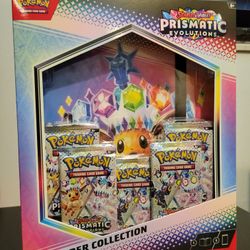 Prismatic Evolutions Binder- Pokemon Cards