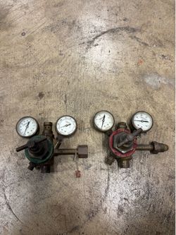 Craftsman made in USA oxygen and acetylene gauges