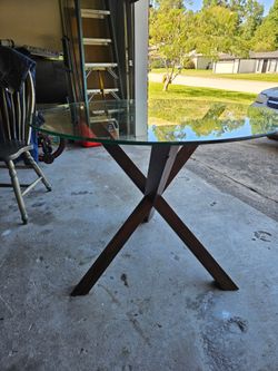 Glass table