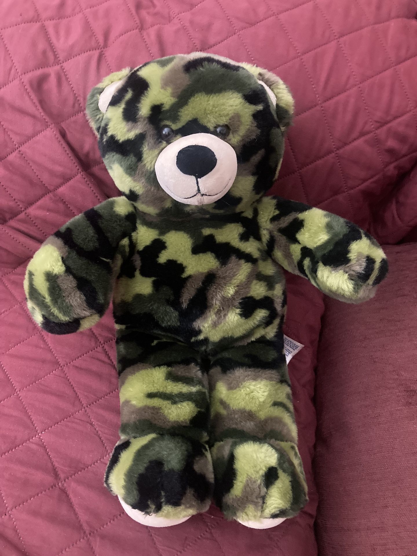 Build A Bear Workshop Camouflage Bear 18”
