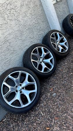 Dodge Charger Rims W/ Tires
