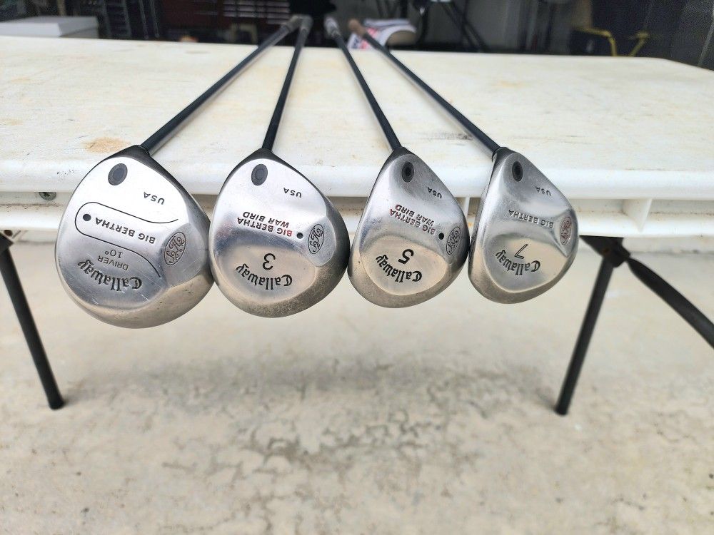 Callaway Big Bertha Driver & Woods