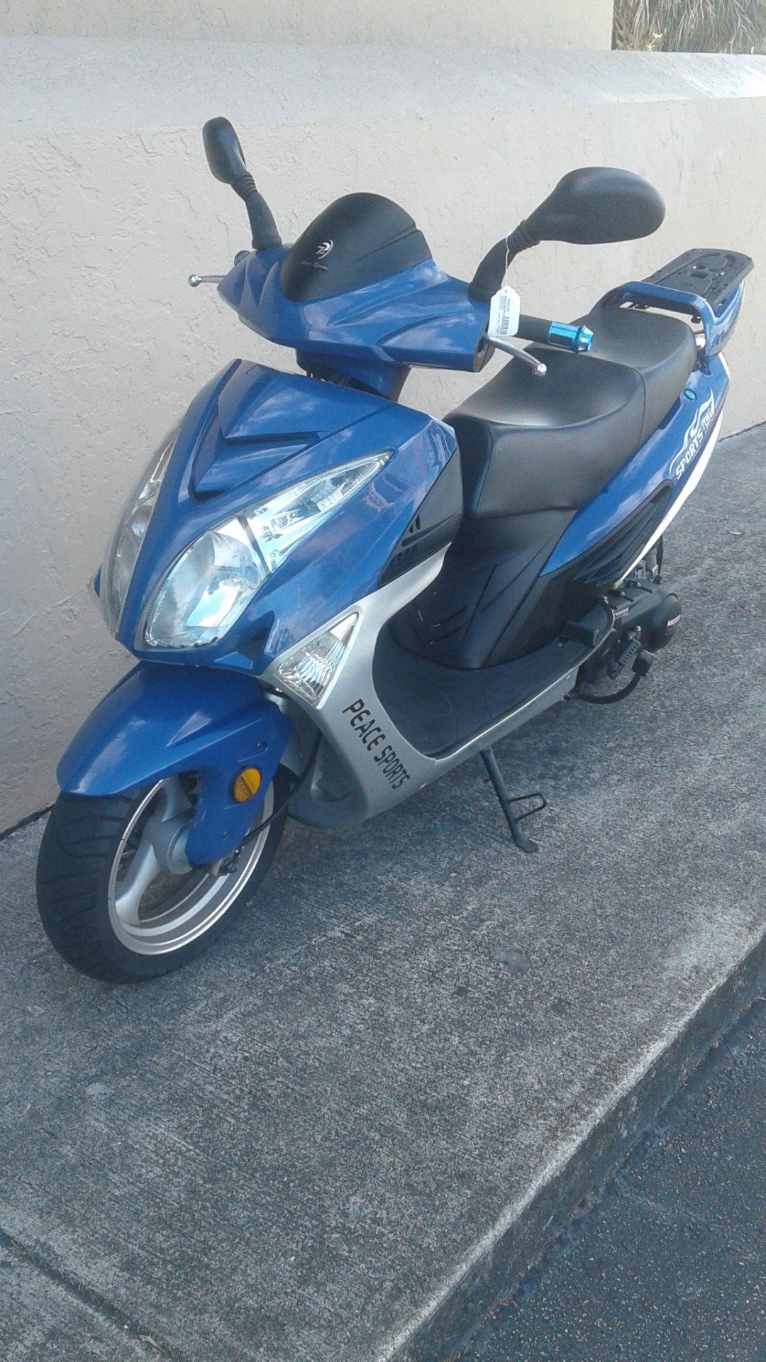 2016 Peace Sport 150cc RY150T Blue Scooter