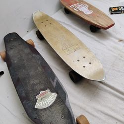 Vintage Skateboard From 60 And 70's 