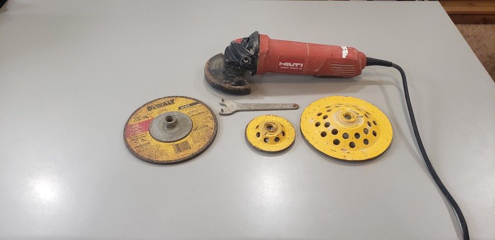 Hilti 5" High Performance Angle Grinder