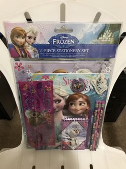Frozen stationery set