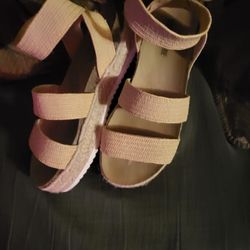 Beautiful Wedge Sandle. Worn Once