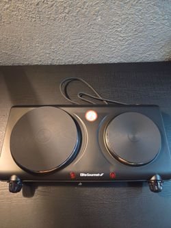 Elite Gourmet Electric Double Buffet Burner