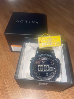 Invicta Watch & black