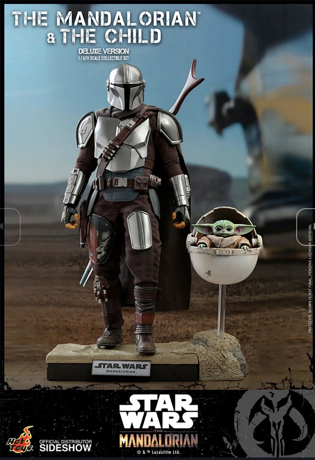 Hot Toys The Mandalorian And The Child Deluxe