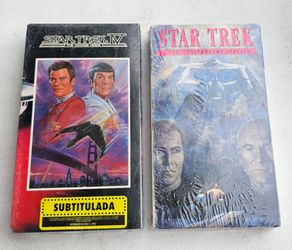 Star Trek IV: The Voyage Home & Star Trek 25th Anniversary Special, Sealed on VHS!